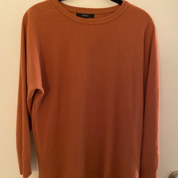 Forever 21 Sweaters - Sweater, orange, Forever 21